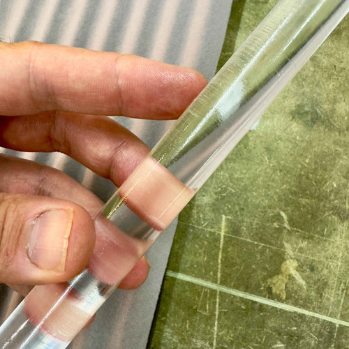 Crystal Clear Blank for Bespoke Pens