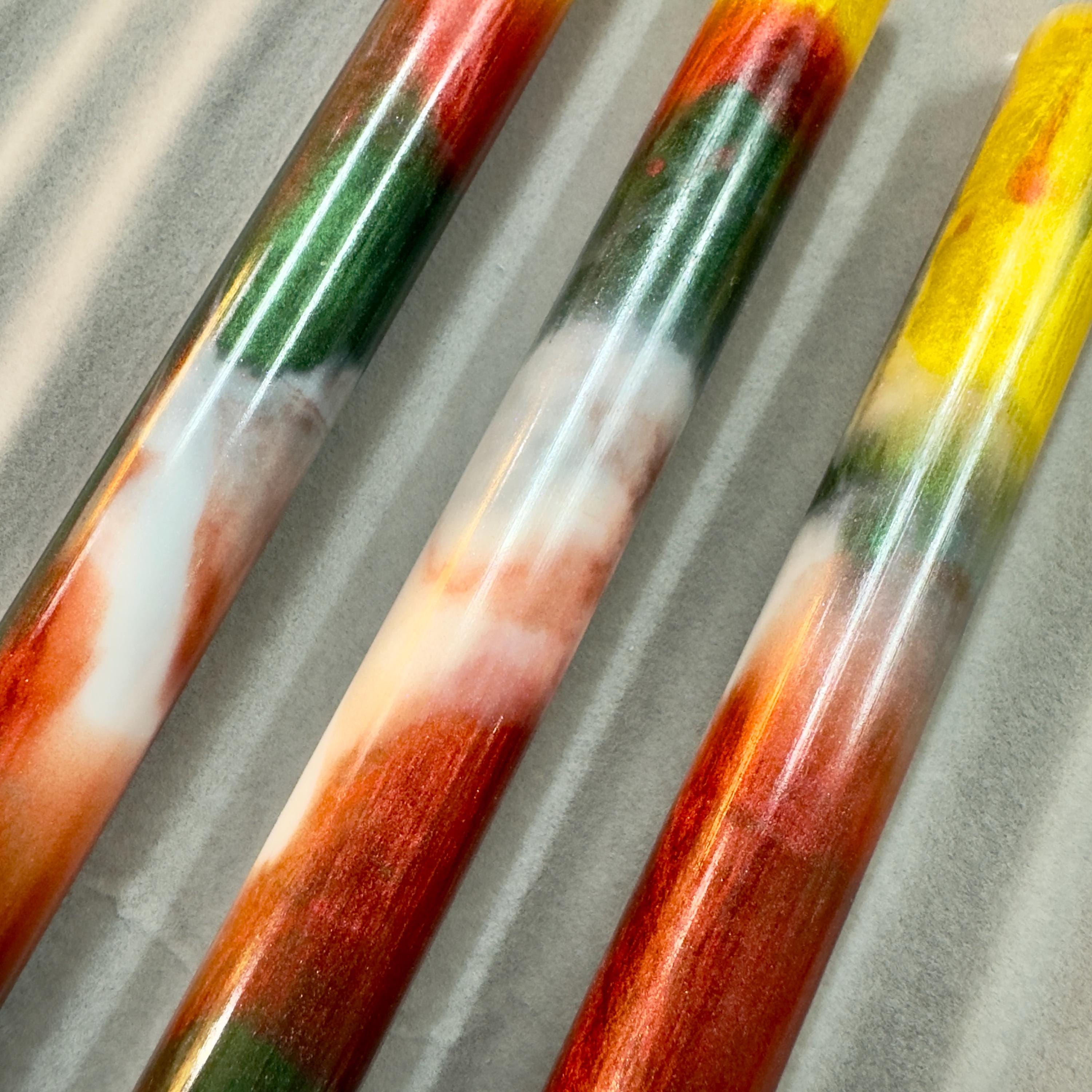 Meadow Fire Pen Blank for Bespoke Pens