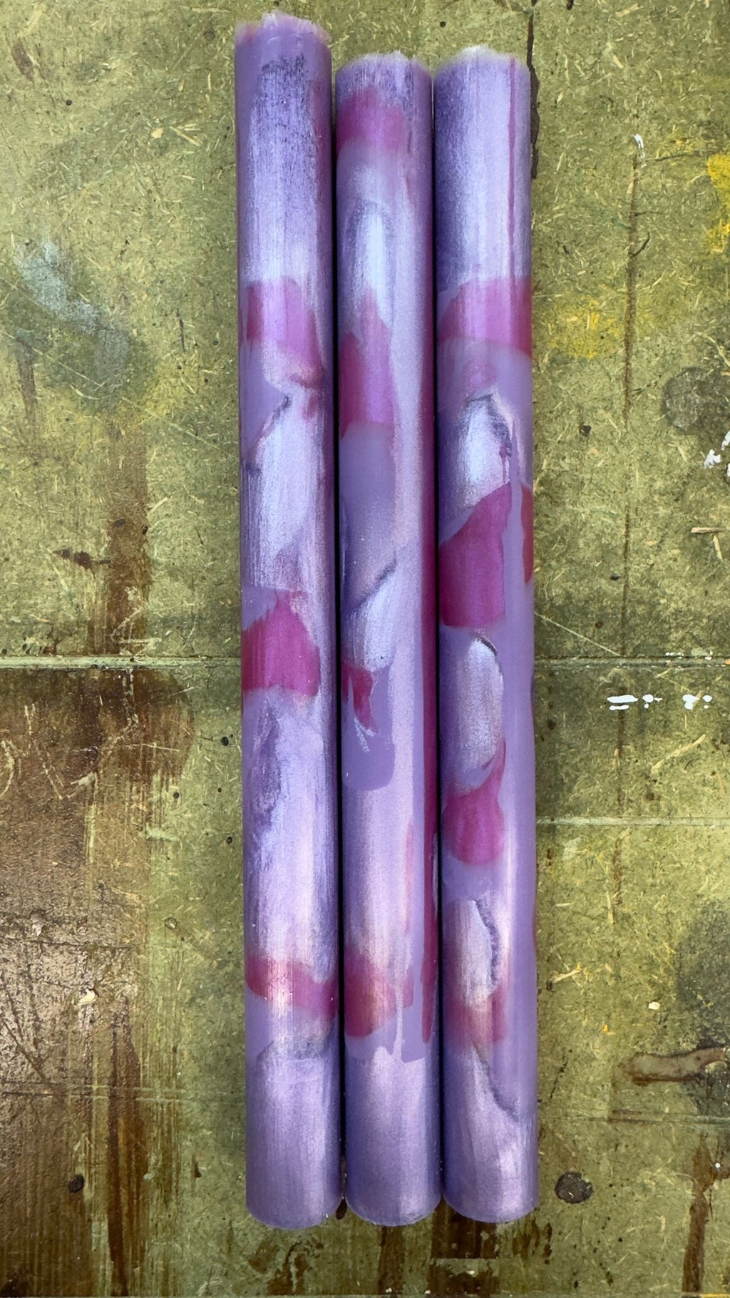 Amethyst Noir - Hand-cast Resin Blank