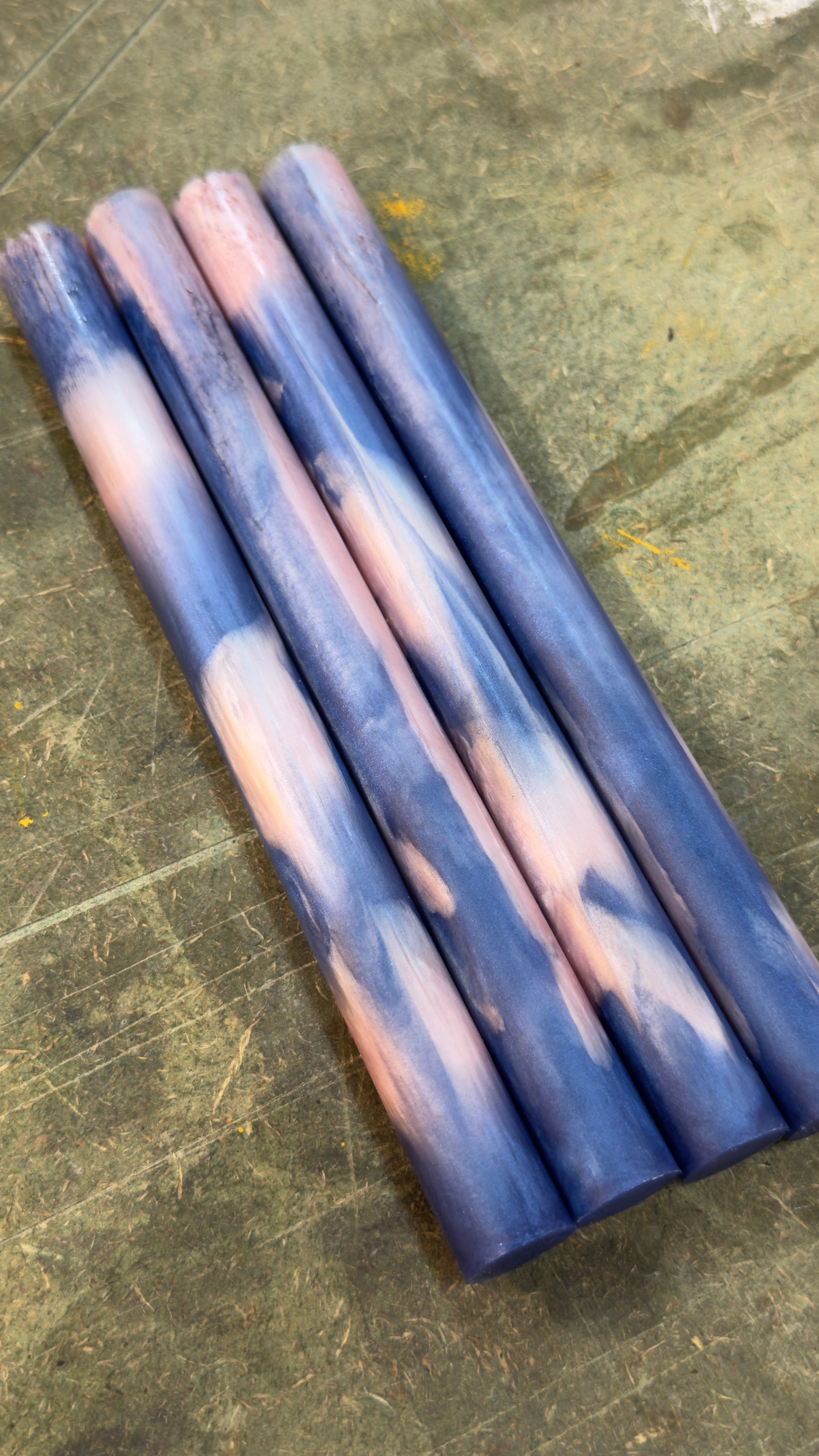 Lunar Glow - Hand-cast Resin Blank