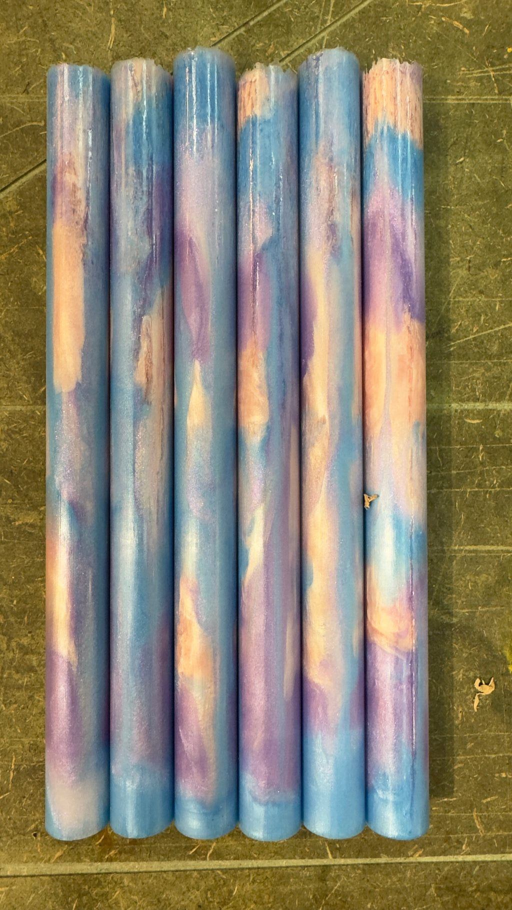 Pale Drift - Hand-cast Resin Blank