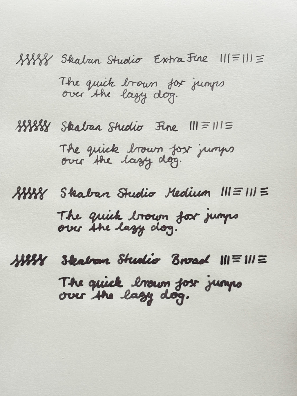 Gold-plated Jowo #6 Nibs with Skaban Logo